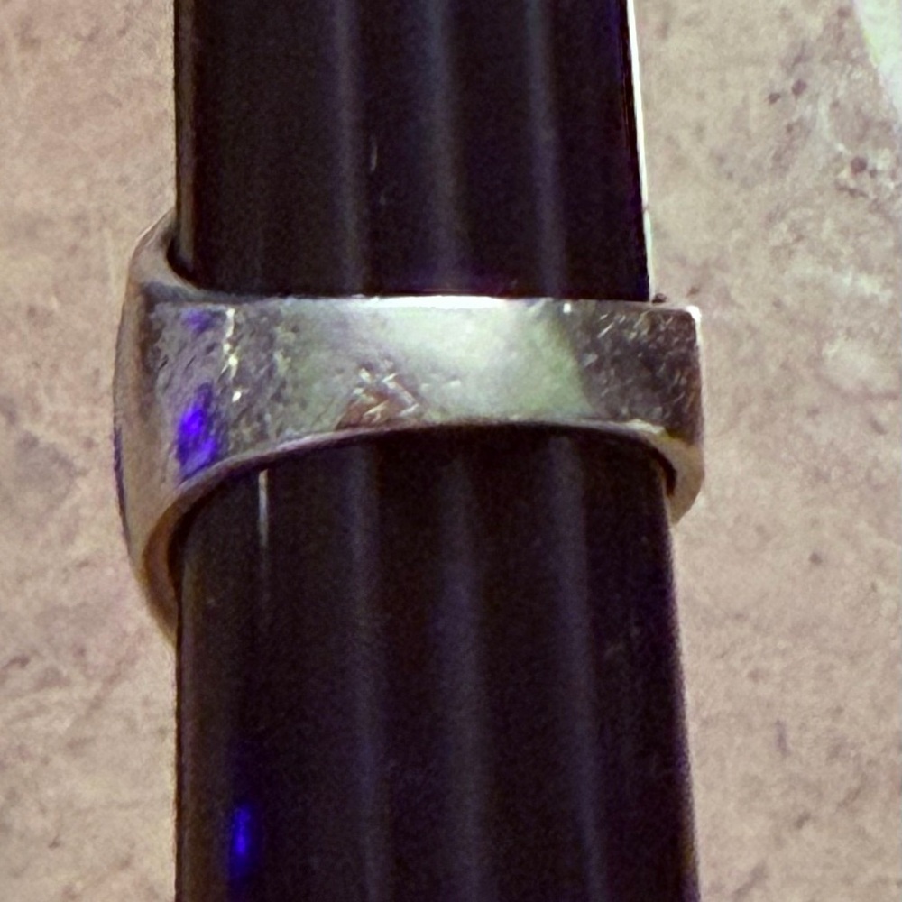 Silpada R2938 .925 Sterling Silver Affirmation Cross Ring RARE Size 8 - Picture 6 of 6